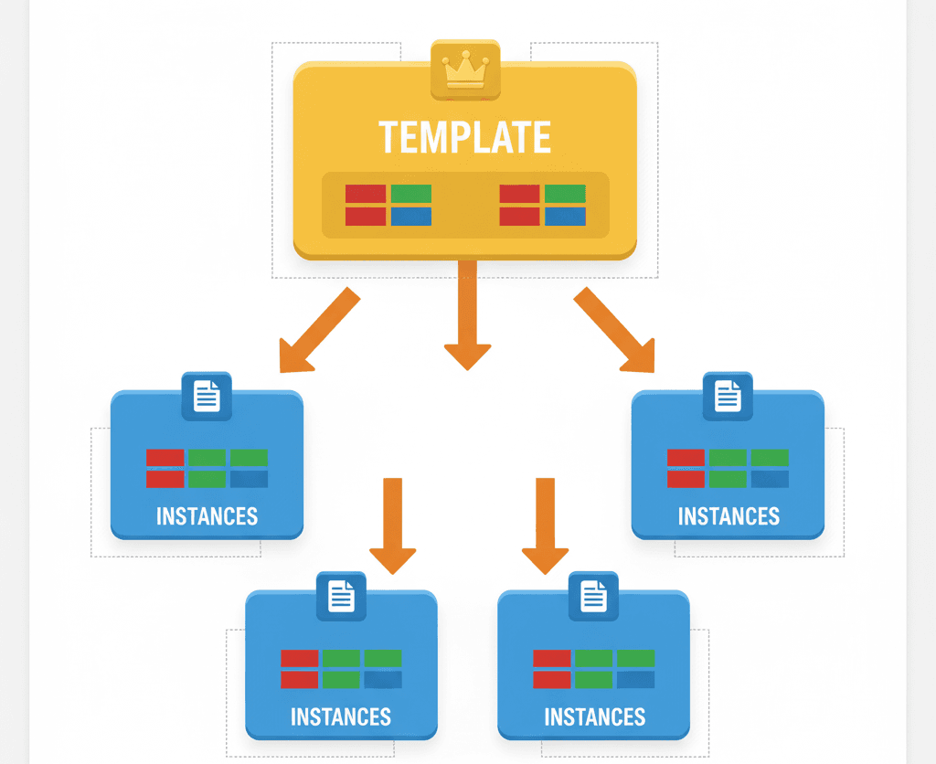 Blueprint Instance Relationship
