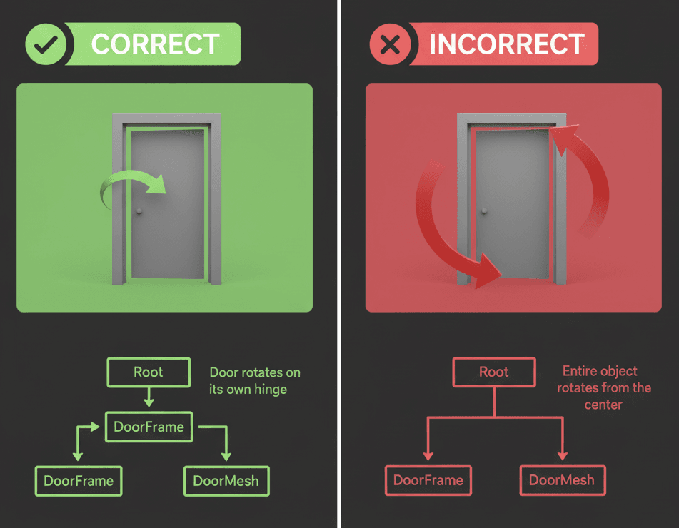 Correct Component Hierarchy