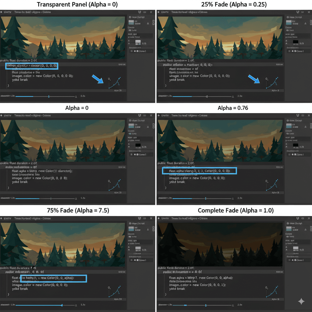 Fade Effect Implementation Setup