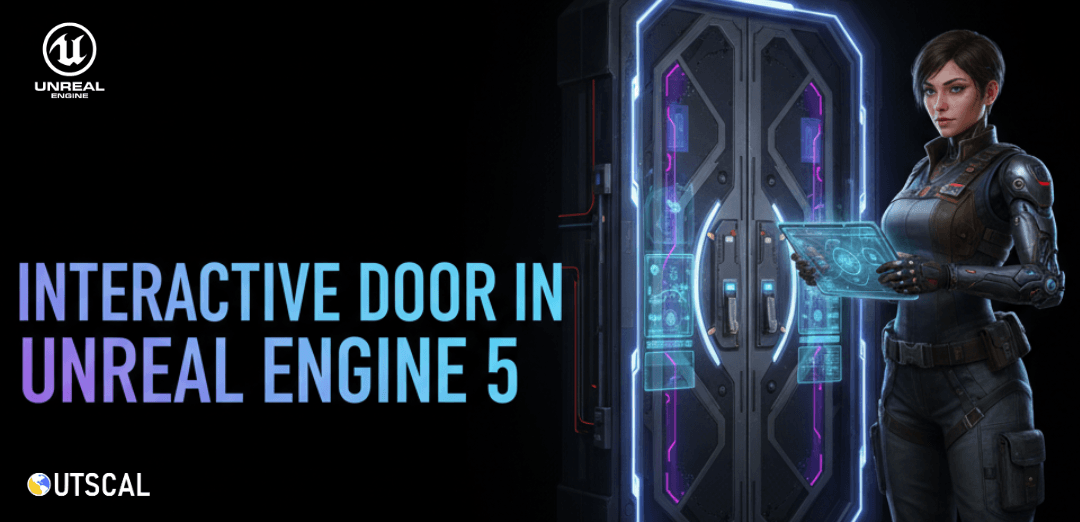 Interactive Door System in Unreal Engine 5 Guide by Mayank Grover