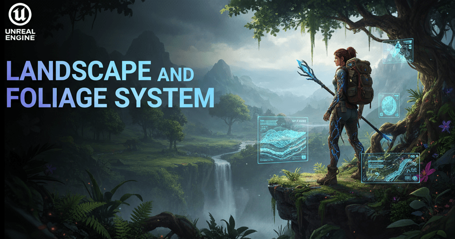 The Complete Guide to Landscape and Foliage Optimization Unreal Engine 5: From Slideshow to Silky Smooth Guide by Mayank Grover