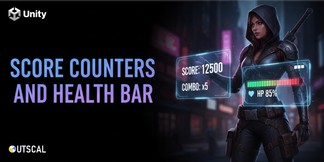 Building Your First Score Counters and Health Bars in Unity: A Game Developer's Complete Guide Guide by Mayank Grover