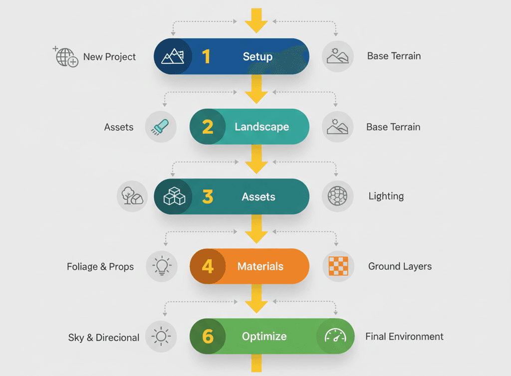Step-by-Step Environment Creation Process