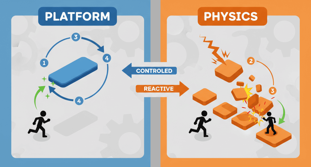 Priority 2: Switching Rigidbody Modes Workflow